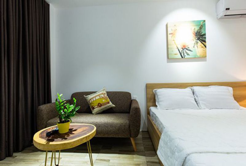 Now leasing a brand-new serviced apartment on Ho Hao Hon street Dist 1