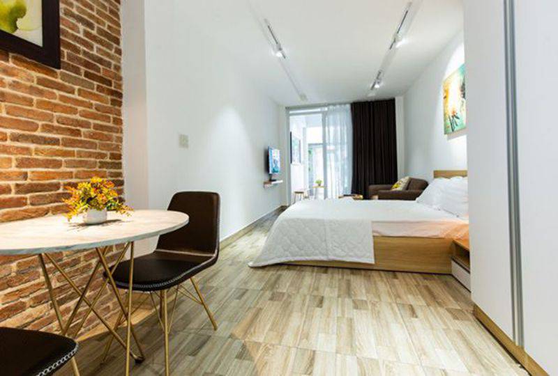 Now leasing a brand-new serviced apartment on Ho Hao Hon street Dist 1