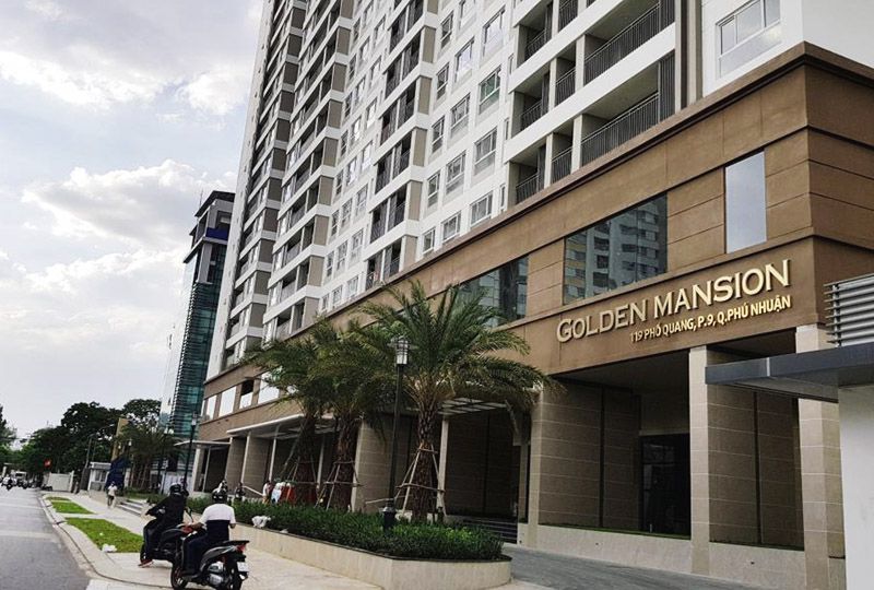 Apartment for rent in Golden Mansion apartment Phu Nhuan district