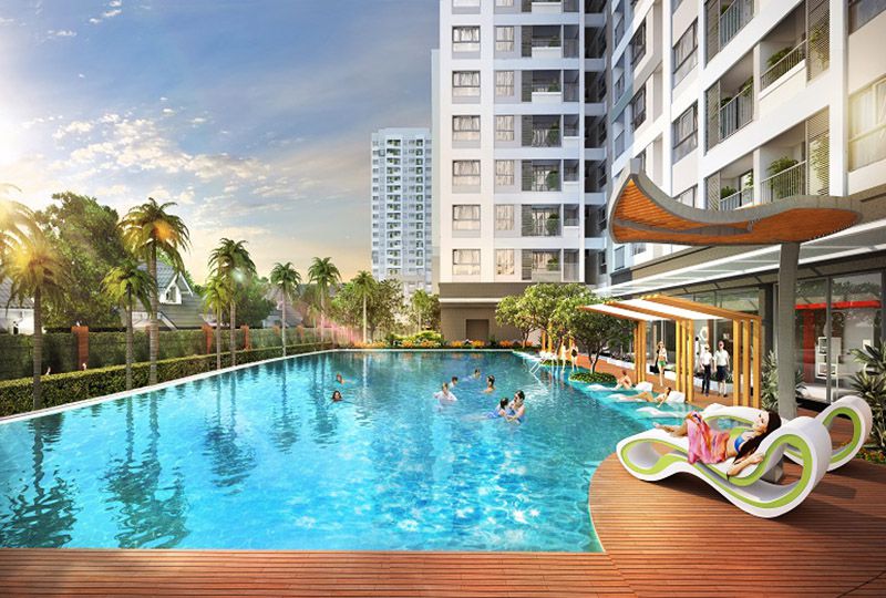 Apartment for rent in Golden Mansion apartment Phu Nhuan district