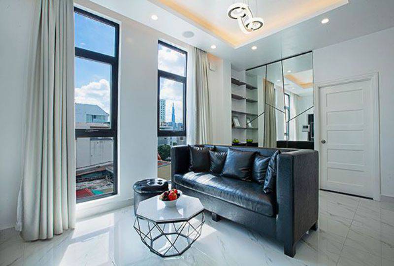 New serviced apartment for lease on Dakao ward District 1 Saigon center