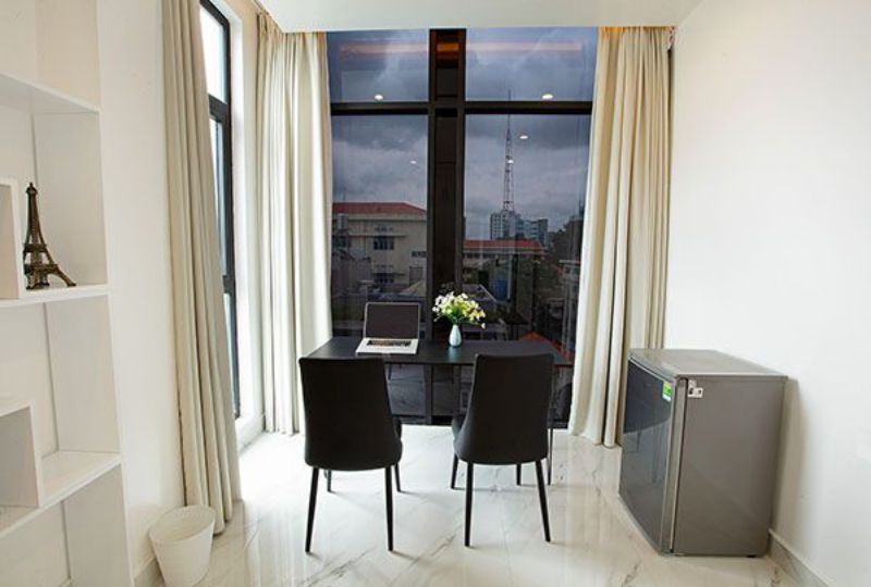 New serviced apartment for lease on Dakao ward District 1 Saigon center