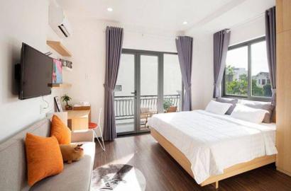 Nice studio serviced apartment for lease on Thao Dien area District 2