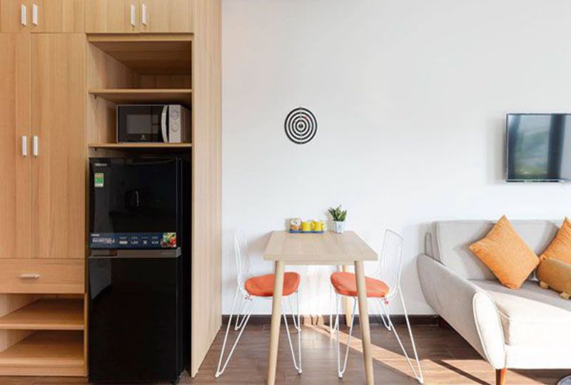 Nice studio serviced apartment for lease on Thao Dien area District 2