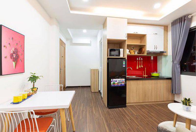 Bright serviced apartment on Thao Dien area for rent with fully services