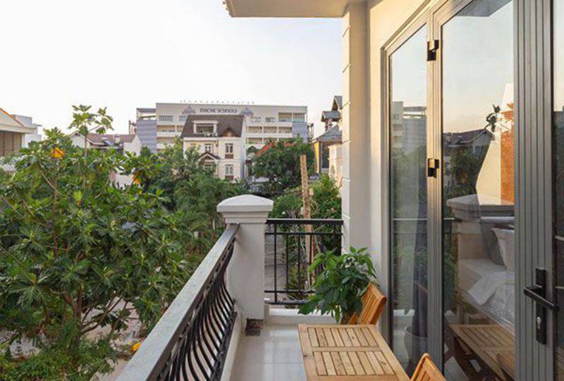 Bright serviced apartment on Thao Dien area for rent with fully services