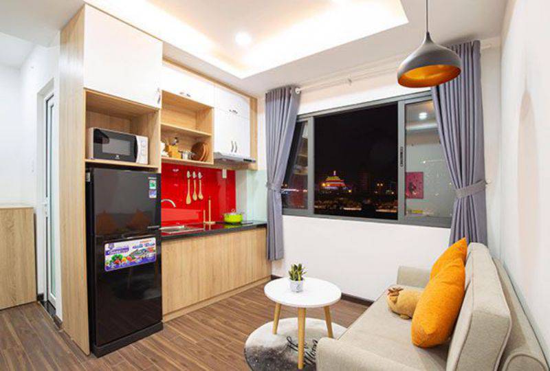 Bright serviced apartment on Thao Dien area for rent with fully services