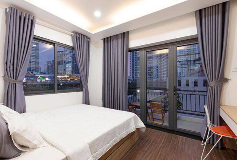 Bright serviced apartment on Thao Dien area for rent with fully services