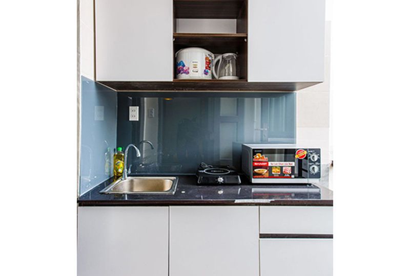Cozy serviced apartment for lease on Hau Giang street Tan Binh Dist