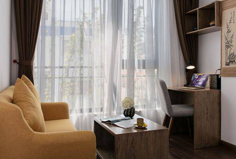 Cozy serviced apartment for lease on Pham Viet Chanh st Binh Thanh dist