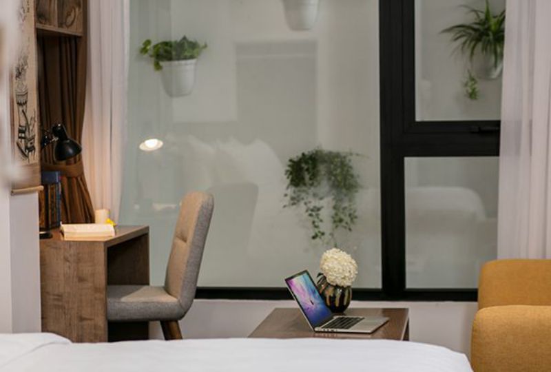 Cozy serviced apartment for lease on Pham Viet Chanh st Binh Thanh dist