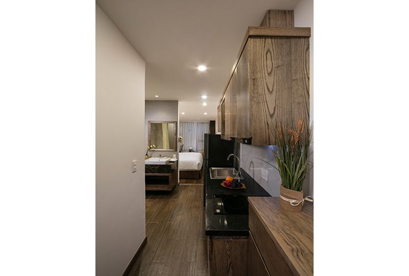 Cozy serviced apartment for lease on Pham Viet Chanh st Binh Thanh dist