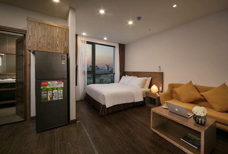 Nice studio serviced apartment for rent in Binh Thanh district Ho Chi Minh
