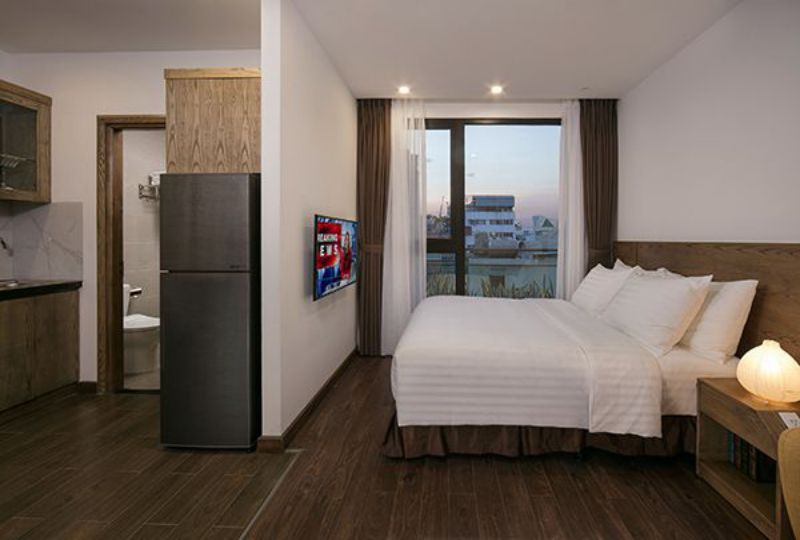 Nice studio serviced apartment for rent in Binh Thanh district Ho Chi Minh
