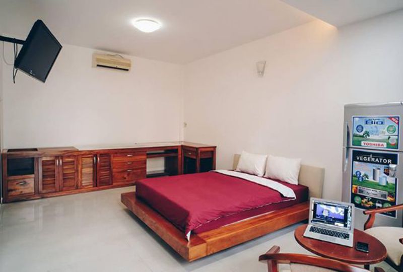Studio for lease on Tran Dinh Xu street District 1 Ho Chi Minh city center