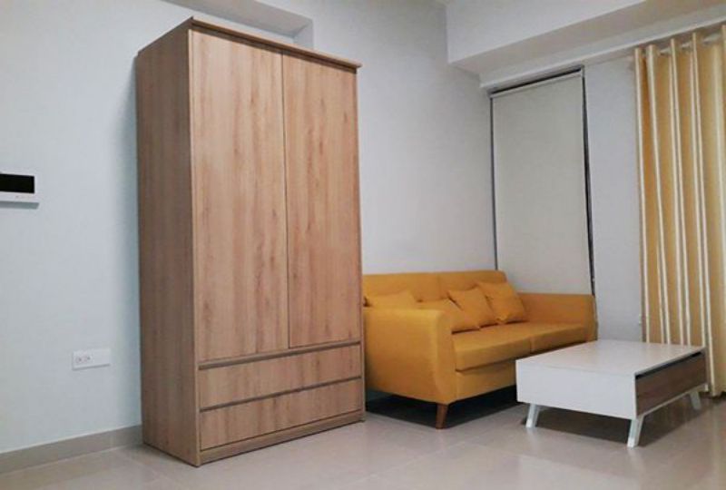 Studio apartment for rent on Botanica Tower Phu Nhuan District HCMC