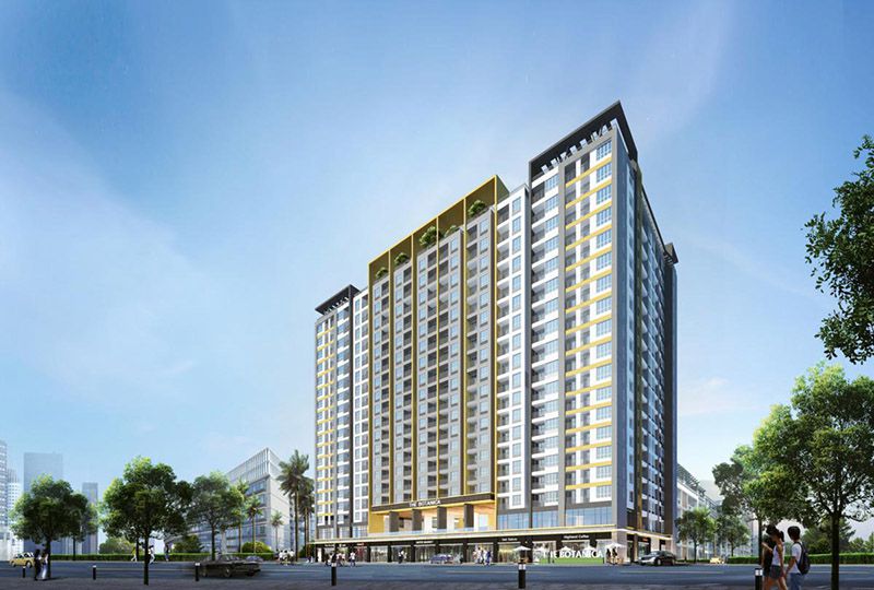 Studio apartment for rent on Botanica Tower Phu Nhuan District HCMC