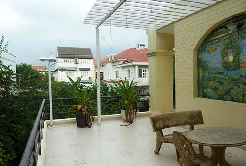 Villa for rent on Nguyen Van Huong street Thao Dien Ward - District 2