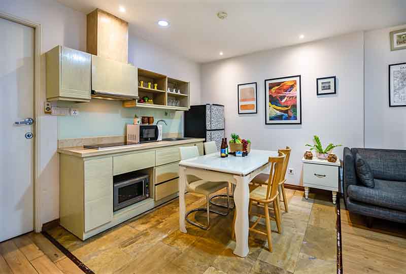 Nice serviced apartment for rent on Nguyen Van Troi street Phu Nhuan Dist