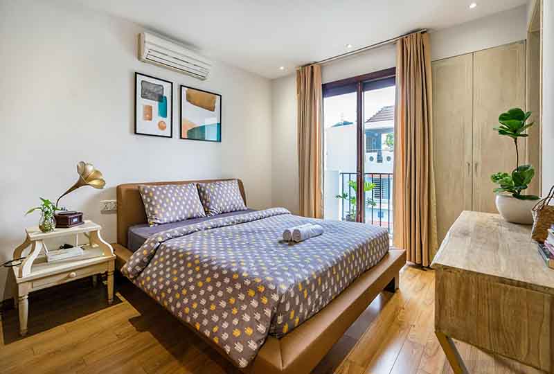 Nice serviced apartment for rent on Nguyen Van Troi street Phu Nhuan Dist