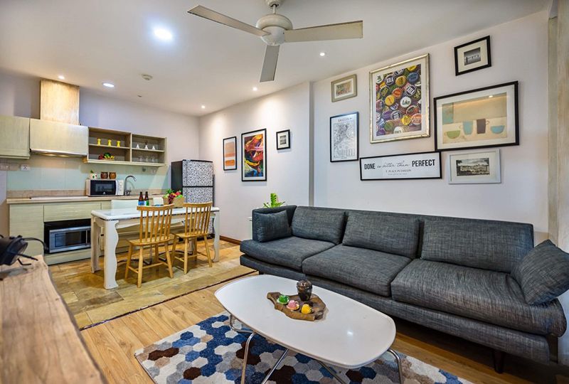 Nice serviced apartment for rent on Nguyen Van Troi street Phu Nhuan Dist