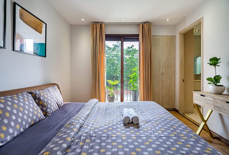 Nice serviced apartment for rent on Nguyen Van Troi street Phu Nhuan Dist