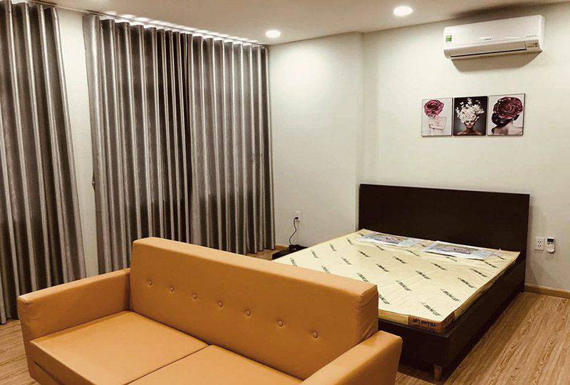 Serviced apartment for rent in Tan Binh District Yen The street