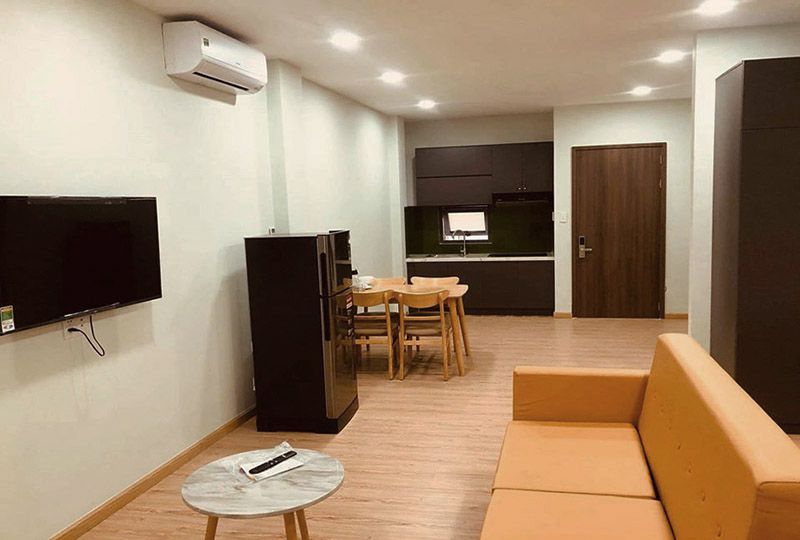 Serviced apartment for rent in Tan Binh District Yen The street