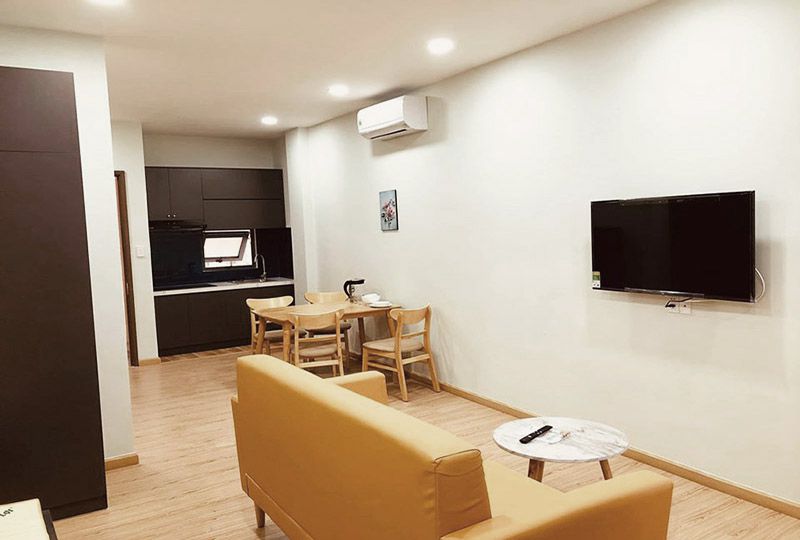 Serviced apartment for rent in Tan Binh District Yen The street