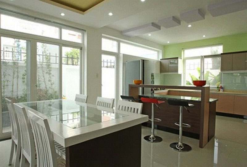 Luxury villa for rent in Tan Kieng ward - District 7
