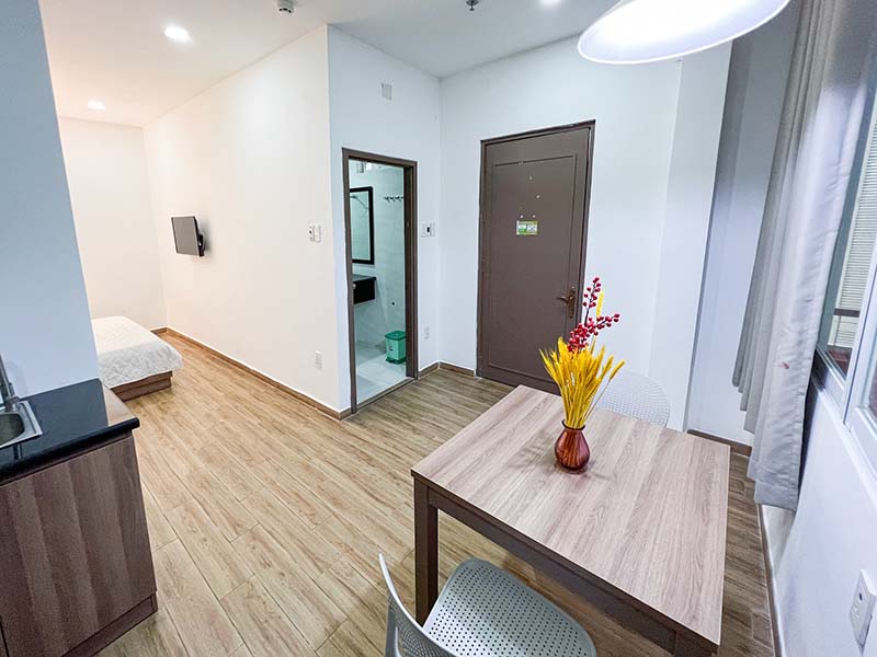Studio apartment for rent in Tan Dinh ward District 1 Saigon
