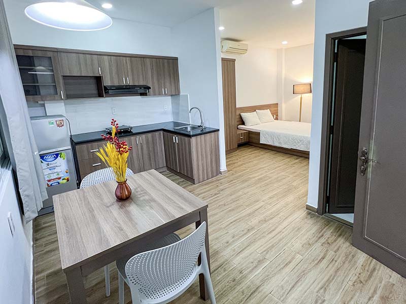 Studio apartment for rent in Tan Dinh ward District 1 Saigon