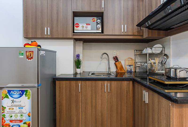 Serviced apartment for rent in District 1 Saigon on Tran Nhat Duat Street