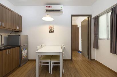 Now leasing a serviced apartment in on Tan Dinh area District 1 HCMC 