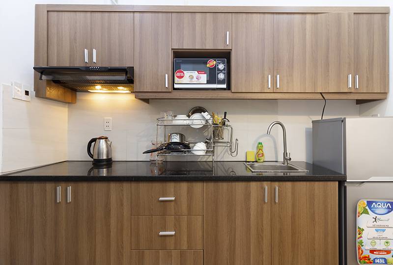 Now leasing a serviced apartment in on Tan Dinh area District 1 HCMC 