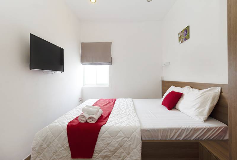Now leasing a serviced apartment in on Tan Dinh area District 1 HCMC 