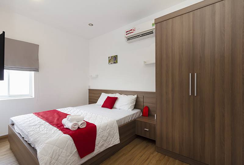 Now leasing a serviced apartment in on Tan Dinh area District 1 HCMC 