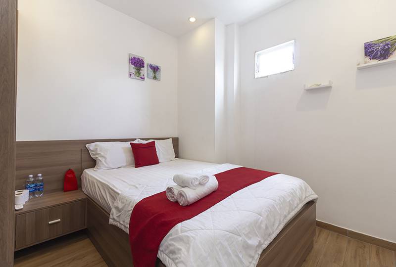 Now leasing a serviced apartment in on Tan Dinh area District 1 HCMC 