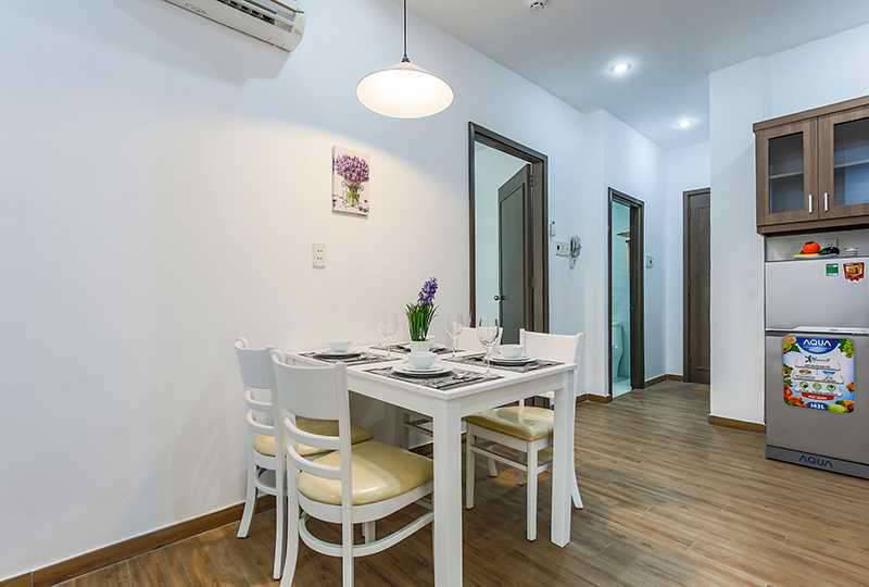 Airy serviced apartment in Tan Dinh area District 1 Ho Chi Minh for rent