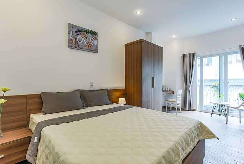 Airy serviced apartment in Tan Dinh area District 1 Ho Chi Minh for rent
