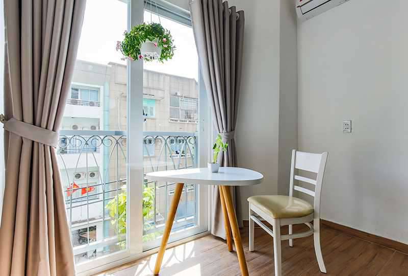 Airy serviced apartment in Tan Dinh area District 1 Ho Chi Minh for rent