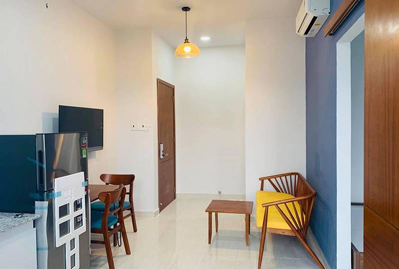 Bright serviced apartment in Binh Thanh district for rent with fully serviced