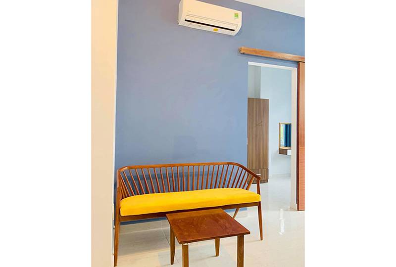 Bright serviced apartment in Binh Thanh district for rent with fully serviced