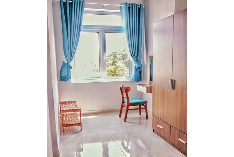 Bright serviced apartment in Binh Thanh district for rent with fully serviced
