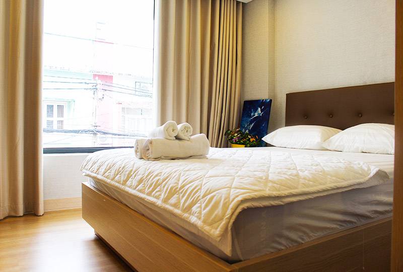 Now for rent a Serviced apartment on Tran Khanh Du street Tan Dinh area