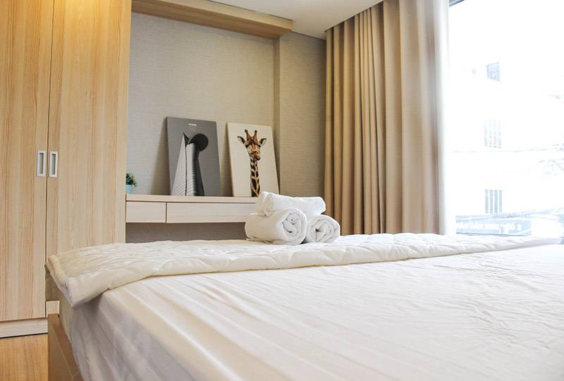 Now for rent a Serviced apartment on Tran Khanh Du street Tan Dinh area