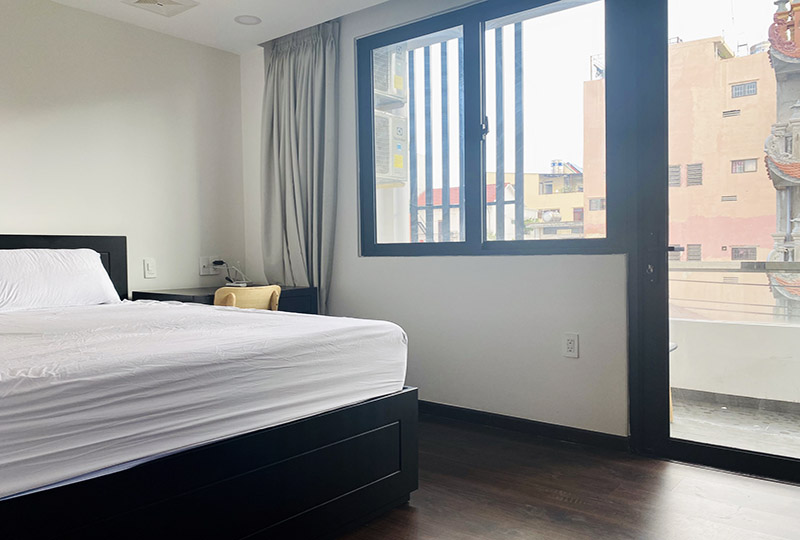 Serviced apartment for rent in Binh Thanh district on Nguyen Duy street