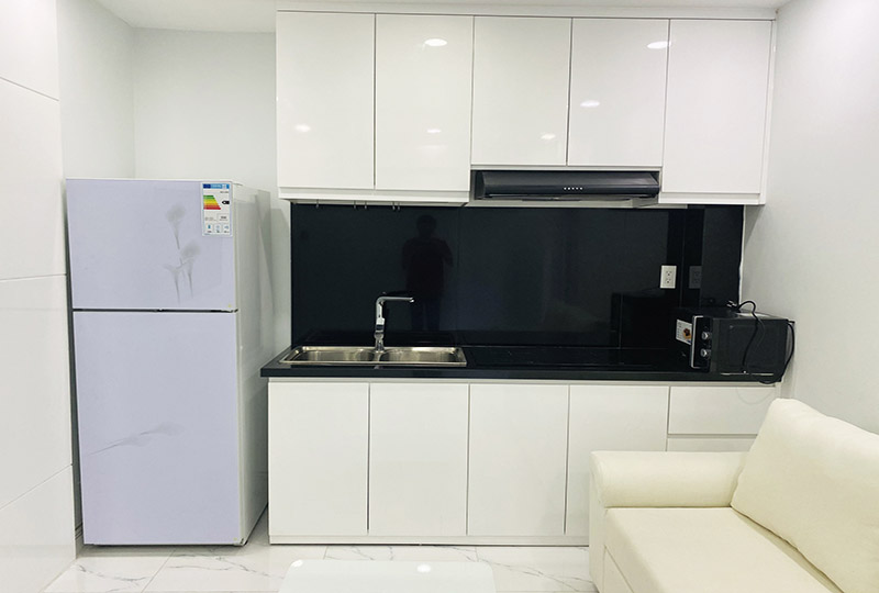 Serviced apartment for rent in Binh Thanh district on Nguyen Duy street