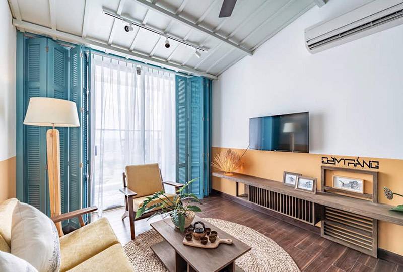 Elegant apartment for rent on Kingston Residence in Phu Nhuan District
