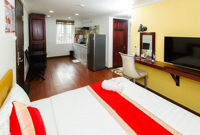 Studio serviced apartment for rent now in Phu Nhuan - Nguyen Van Troi st
